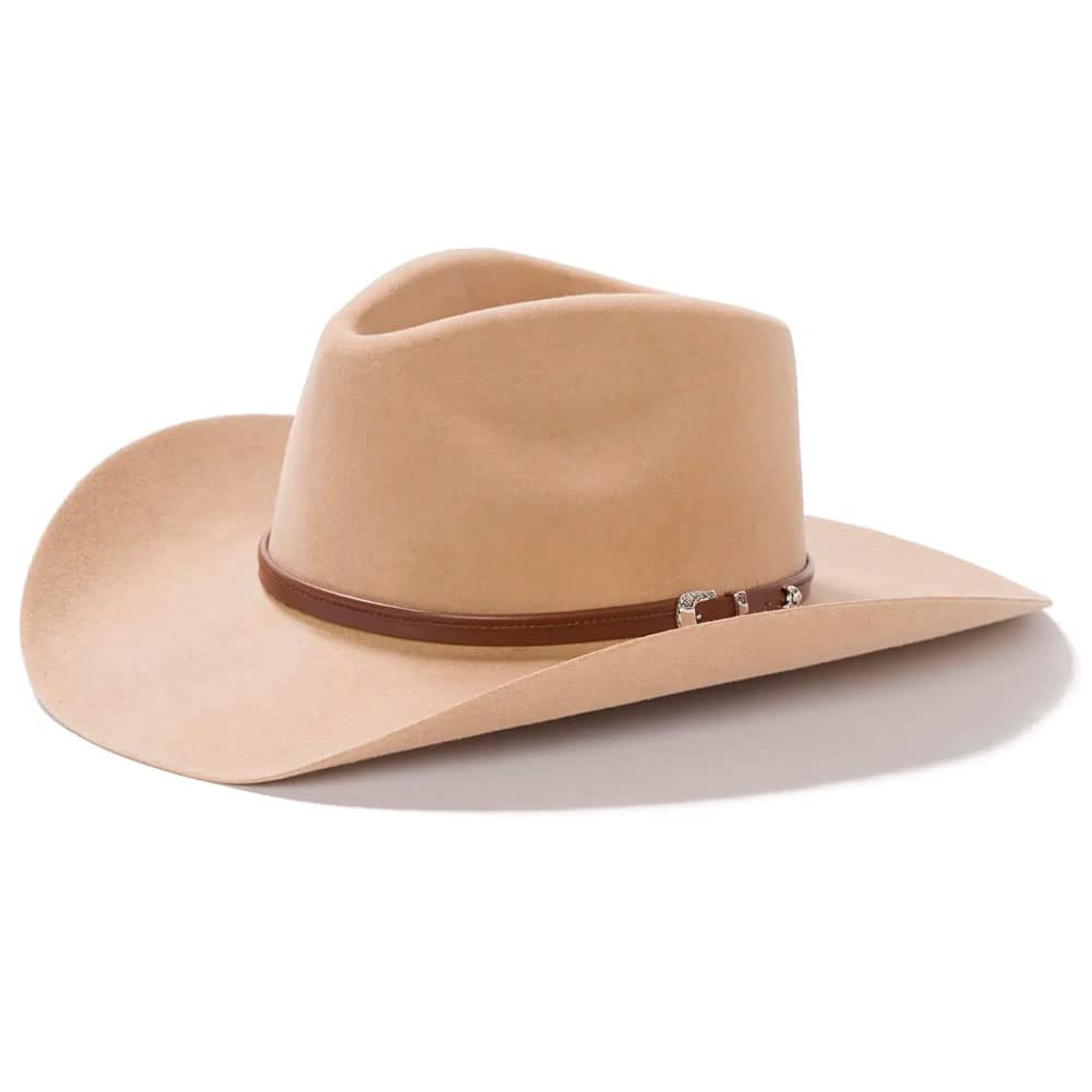 Stetson Men's Seneca, Silver Sand, 7 1/8