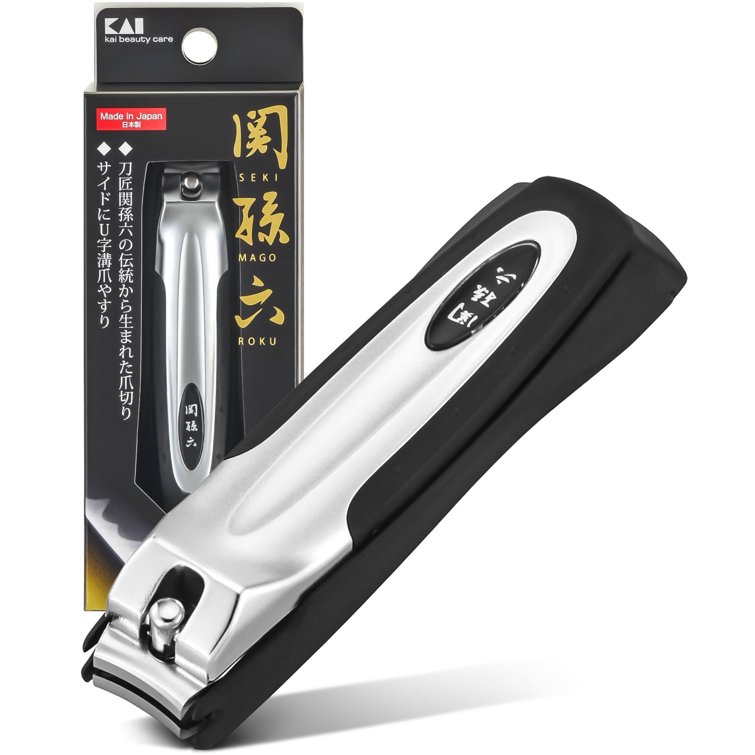 Made in Japan Kai X Seki Mago Roku Finger Nail Clipper with Nail Cutter Type