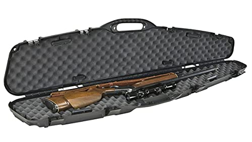 Plano "Pro-Max Scoped Rifle Hard Case, 53.63"" L x 13"" W x 3.75"" H, Black