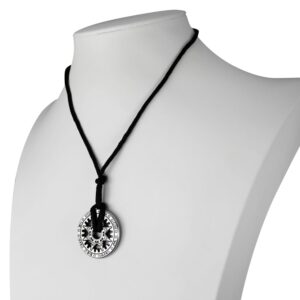 Nautical Compass Pendant Necklace - Good Luck Amulet