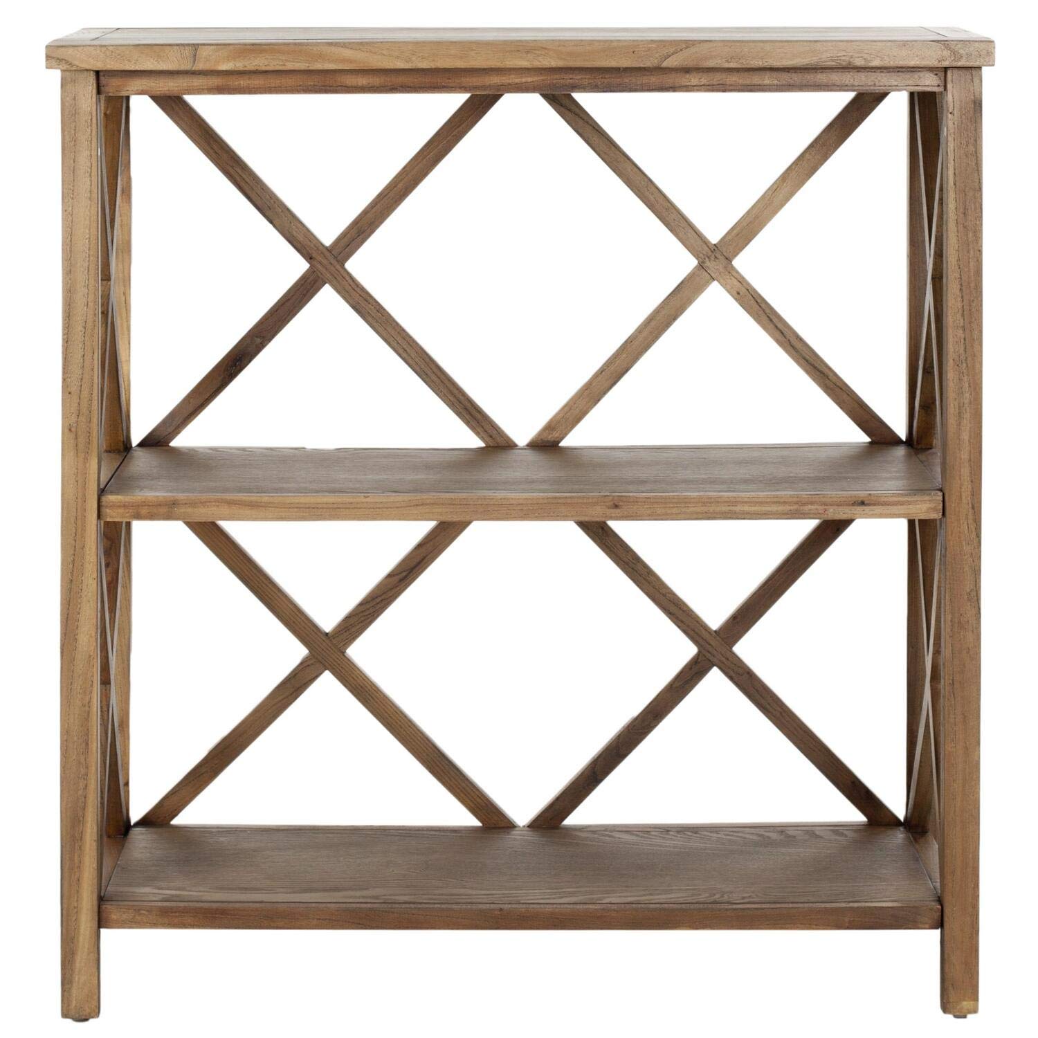 Safavieh American Homes Collection Liam Oak 2-Tier Open Bookcase