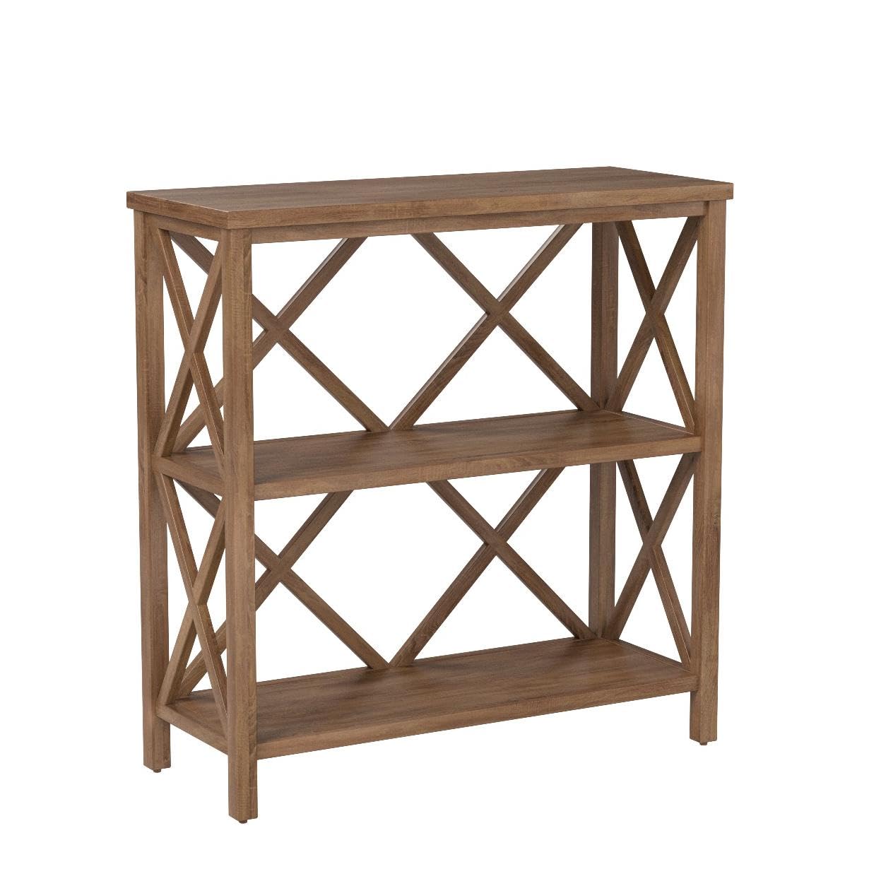 Safavieh American Homes Collection Liam Oak 2-Tier Open Bookcase