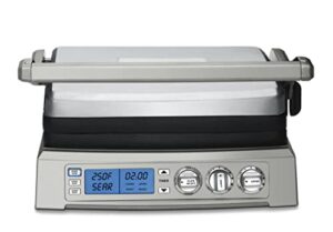 cuisinart gr-300wsp1 elite griddler, stainless steel