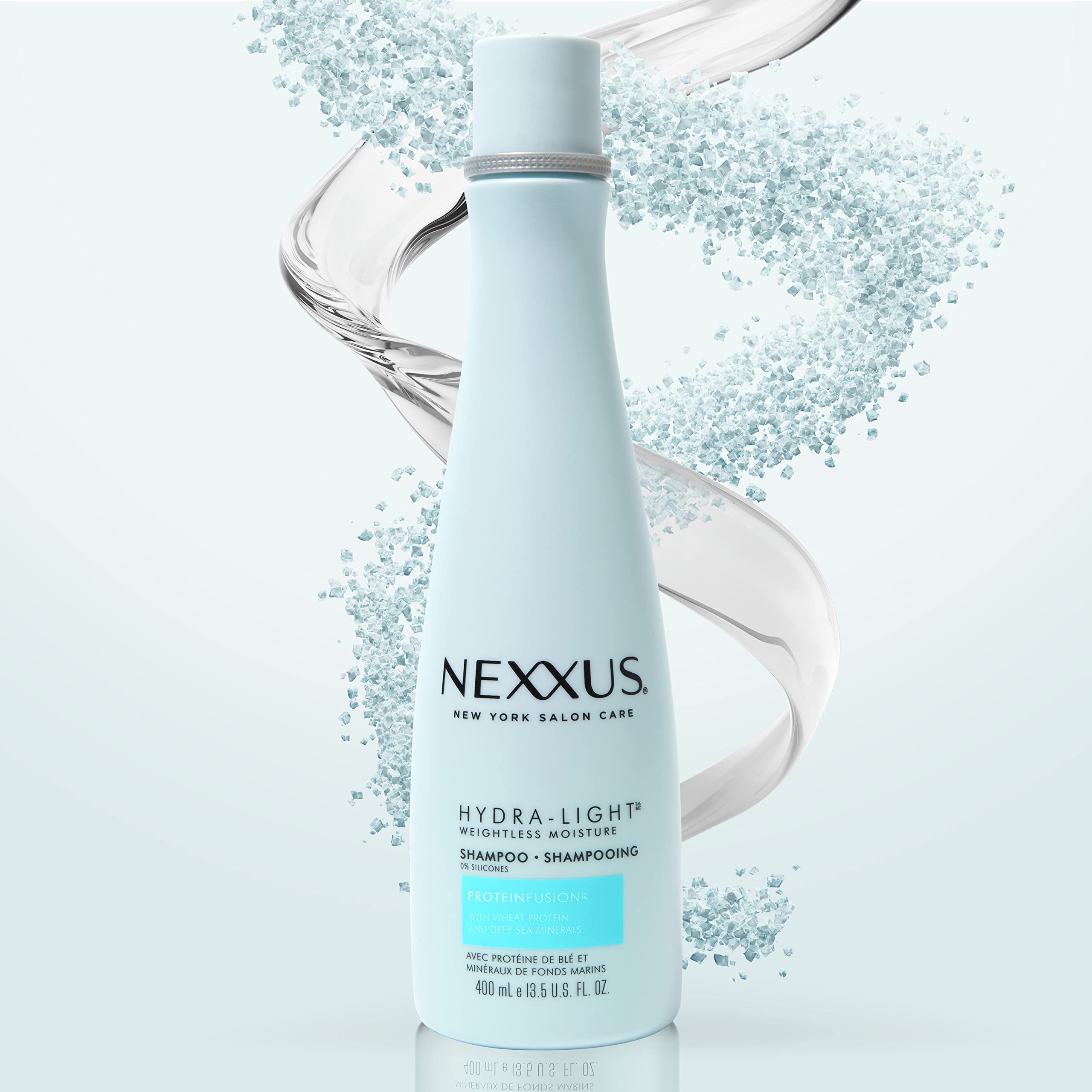 Nexxus Hydra-Light Weightless Moisture Shampoo Replenishing Shampoo for Oily Hair Silicone free 13.5 oz