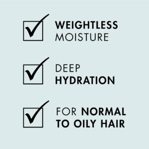 Nexxus Hydra-Light Weightless Moisture Shampoo Replenishing Shampoo for Oily Hair Silicone free 13.5 oz