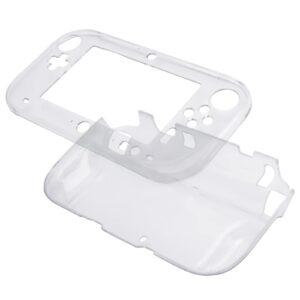 Clear Crystal Hard Skin Case Cover for Nintendo Wii U Gamepad Remote Controller Scratch-resistant Protective Cover Controller Protection