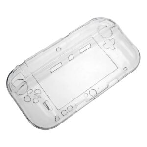 Clear Crystal Hard Skin Case Cover for Nintendo Wii U Gamepad Remote Controller Scratch-resistant Protective Cover Controller Protection