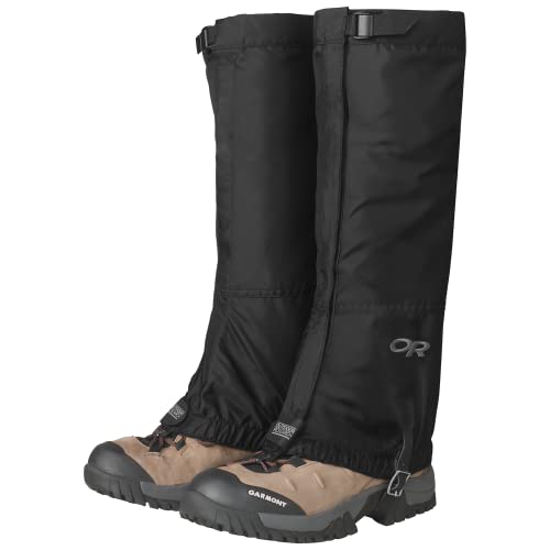 Outdoor Research Men's Rocky Mountain High Gaiters, Black, M