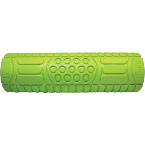 gofit gf-fr6 go roller with ultrafin core (green, 18 inches, with training manual)