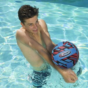 SwimWays COOP Hydro Waterproof Volleyball- Outdoor Pool Toy for Kids and Adults- Colors may vary