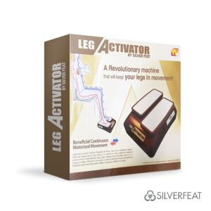 LegActivator - The Seated Leg Exerciser & Physiotherapy Machine for Seniors that Improves your Health and Blood Circulation while Sitting in the Comfort of your Home or Office