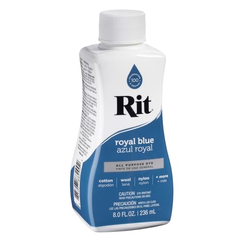 Rit Purpose Liquid Dye, 8 Oz, Royal Blue