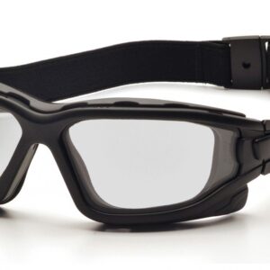 Pyramex SB7010SDT I-Force Safety Glasses Blk Frme w/Clear Anti-Fog Lens