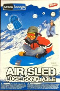 snow boogie inflatable air sled