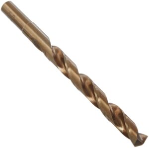 drill america 5/8" reduced shank cobalt drill bit with 1/2" shank, d/aco series