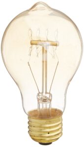 feit electric bp60at19 60w vintage style edison a19 shape bulb