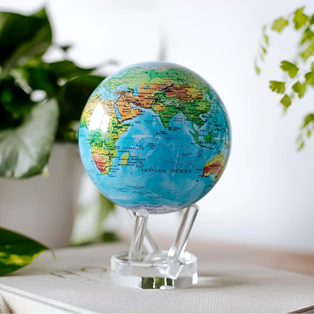 MOVA Globe Relief Map Blue 6"