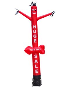 lookourway huge sale with arrow air dancers inflatable tube man attachment, 15-feet (no blower)