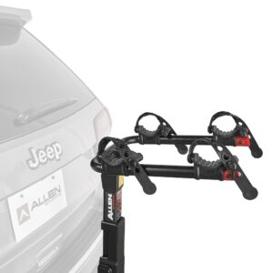 Allen Sports Premier Hitch Mounted 2-Bike Carrier, Model S525, Black