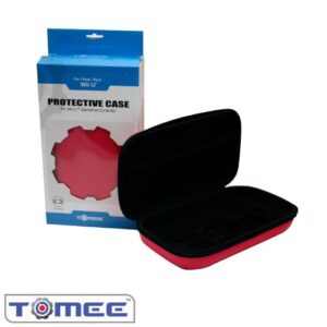 tomee wii u protective case for gamepad - pink