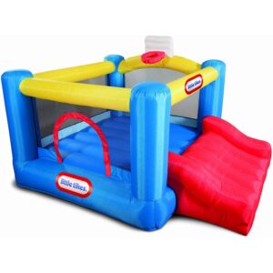 little tikes junior sports 'n slide bouncer multi large