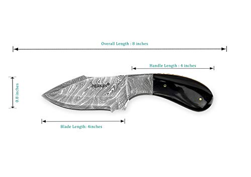 Perkin Knives - Handmade Damascus Hunting Knife