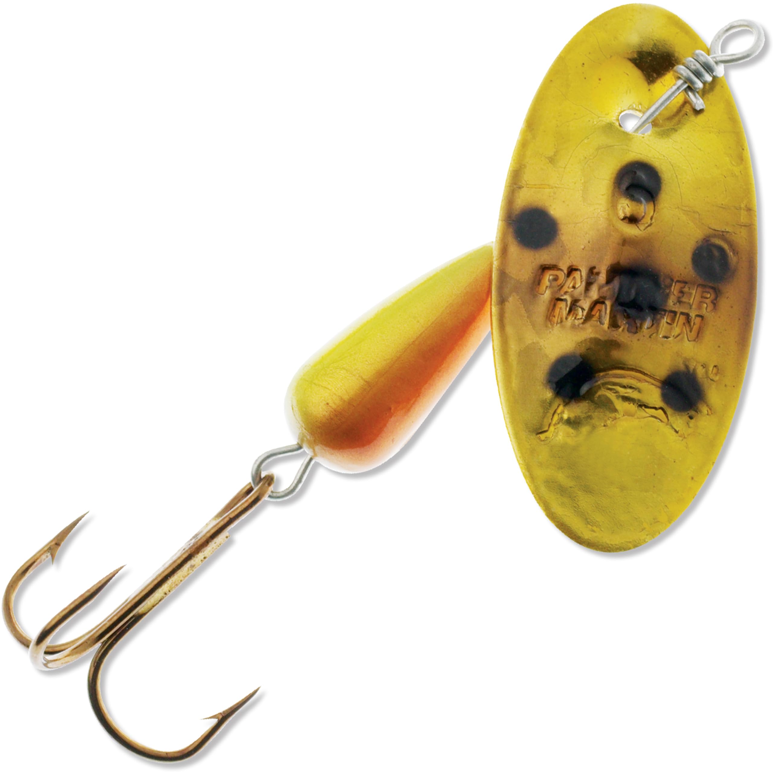 Panther Martin PMH_4_BTH Classic Holographic Spinners Fishing Lure - Brown Trout Holographic - 4 (1/8 oz)