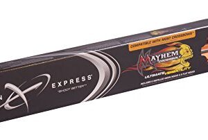 Carbon Express Mayhem 20-Inch Fletched Carbon Crossbolt/Crossbow Arrow with 3-Inch Vanes, 6-Pack, Moon