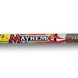 Carbon Express Mayhem 20-Inch Fletched Carbon Crossbolt/Crossbow Arrow with 3-Inch Vanes, 6-Pack, Moon