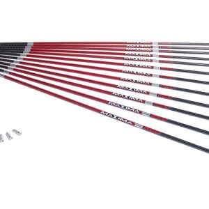 Carbon Express 50751 Maxima RED Carbon Arrow Shaft with Dynamic Spine Control, 400 Spine, 12-count