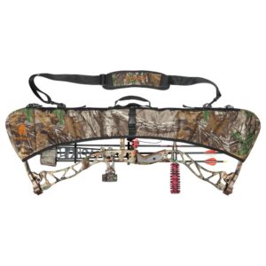 allen company quick fit archery bow sling - works with compound bows up to 35 inches in length - hunting and target practice accessories - realtree xtra camo