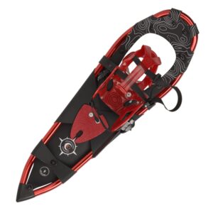 Crescent Moon Gold 9 All Terrain Snowshoes , Burgundy