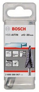 bosch 2608588067 hss-altin step drill bit 13 parts 6-30mm