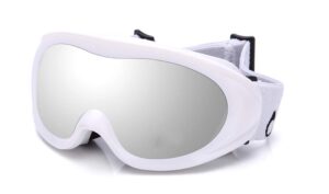 cloud 9 snow goggles in white