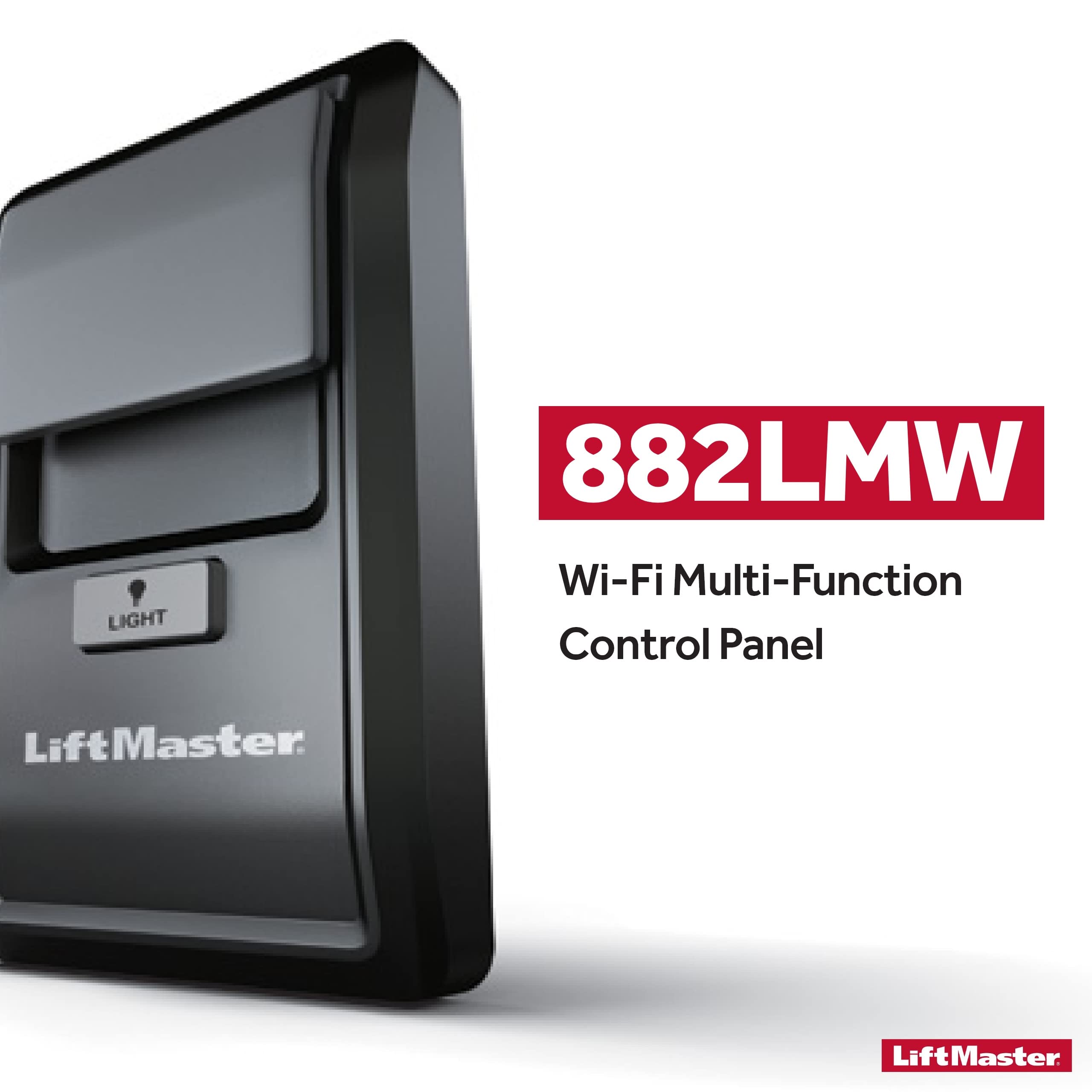 LiftMaster 882LMW Security+ 2.0 Multi-Function Wi-Fi Operated Garage Door Opener Control Panel