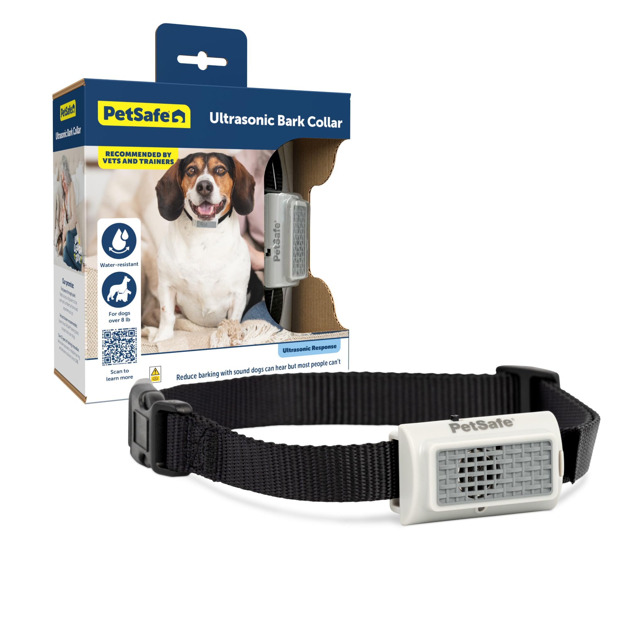 PetSafe Ultrasonic Dog Bark Training Collar for Large and Small Dogs - Static-Free Correction