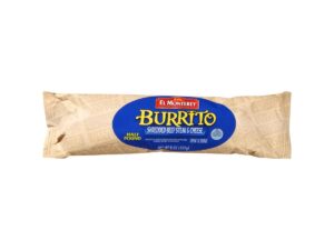 ruiz el monterey shredded beef steak and cheese burrito, 8 ounce -- 12 per case.