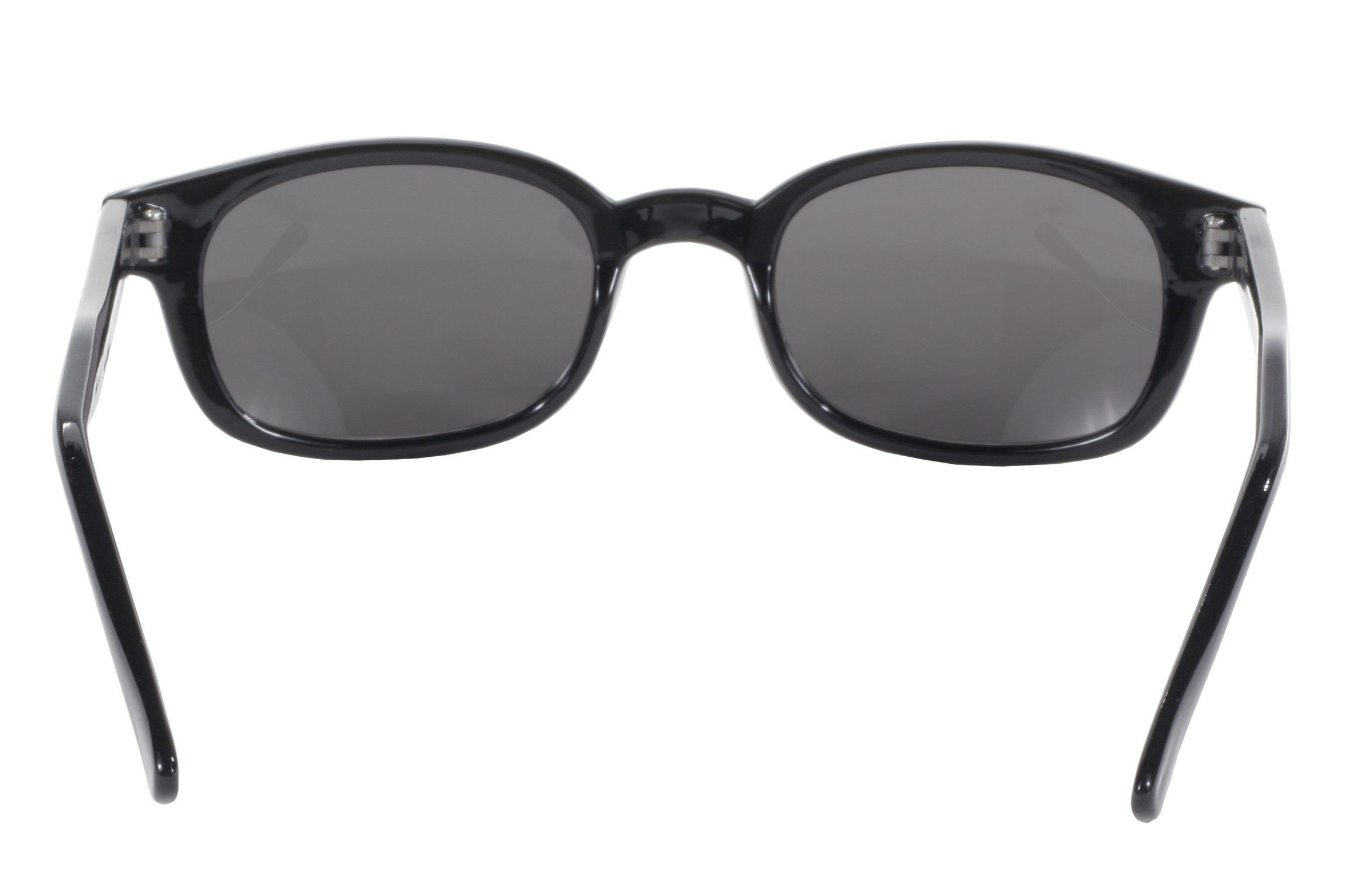 Pacific Coast Original KD's Biker Sunglasses (Black Frame/Smoke Lens)