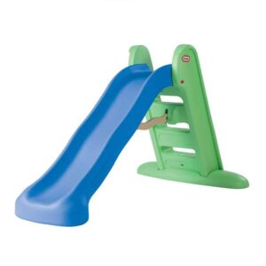 little tikes easy store large slide , blue/green