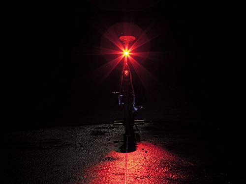 Topeak RedLite Aura Bike Tail Light, red, 5.5 x 4 x 2.2 cm / 2.2” x 1.6” x 0.9” (light)