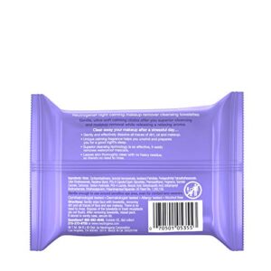 Neutrogena Makeup Remover Cleansing Towelettes Night Calming, 25 Count, 3pk