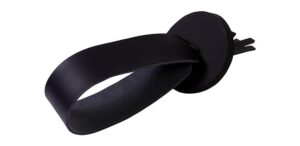 meinl nino br6 standard leather straps with pads - black