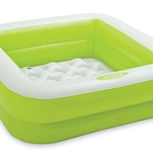 Intex Inflatable 15 Gallon Kids Baby Pool, Green, 34" x 34" x 10"