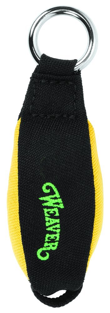 Bullet Throw Weight by Weaver Leather, Black/Yellow, 8 OZ (08-98322-BK/YE)