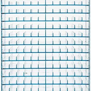 Crafter's Companion PENST14 The Ultimate Marker Storage Rack, Empty-Holds 168, 14-Pack, Light Blue