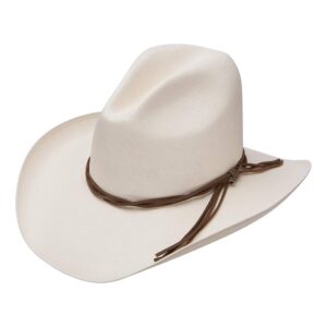 stetson men's gus 10x straw cowboy hat, natural - 6 3/4