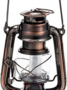 Captain Stag M-1328 Antique Warm LED Lantern, Bronze