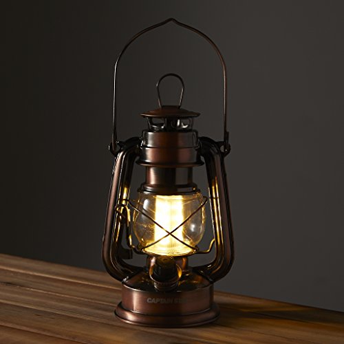 Captain Stag M-1328 Antique Warm LED Lantern, Bronze