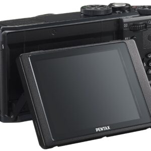 Pentax MX-1 12 MP Black Digital Camera with 4x Optical Image Stabilized Zoom and 3-Inch LCD Screen