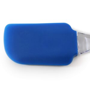 Norpro Silicone Spatula, Medium, Blue, One Size, As Shown